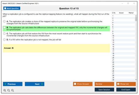 VMCE2021 Prüfungsfragen