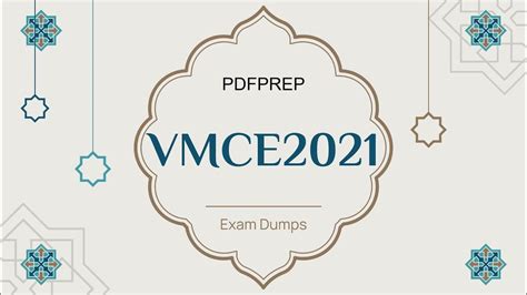 VMCE2021 Prüfungsmaterialien