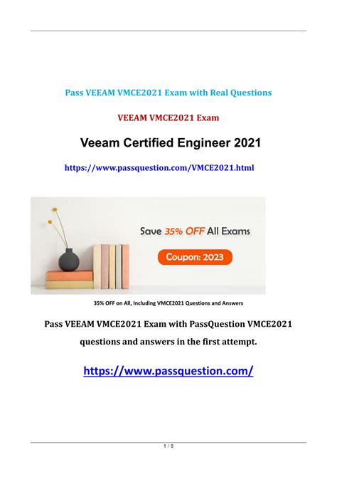 VMCE2021 Zertifizierungsfragen