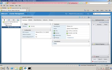 VMWare vSphere Web - CyberArk