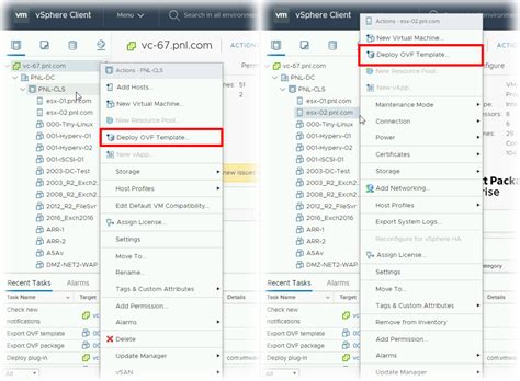 VMware How to Import and Export OVF Files