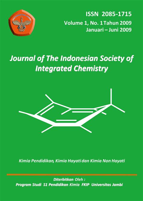 Vol. 15 No. 1 Journal of The Indonesian Society of Integrated ... - UNJA - wintechmobiles.com