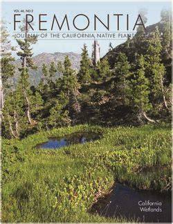 VOL. 46, NO.2 FREMONTIA - California Native Plant Society - raincitystudios.com
