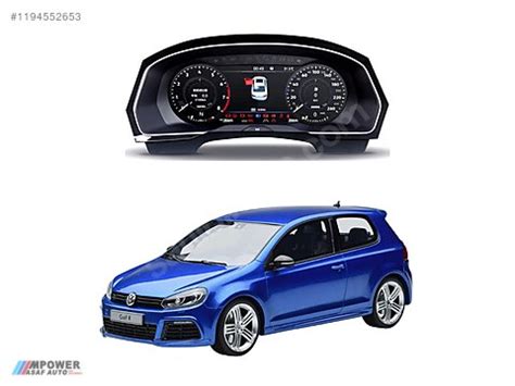 VOLKSWAGEN GOLF 6 2D VE 3D DIJITAL HAYALET . 