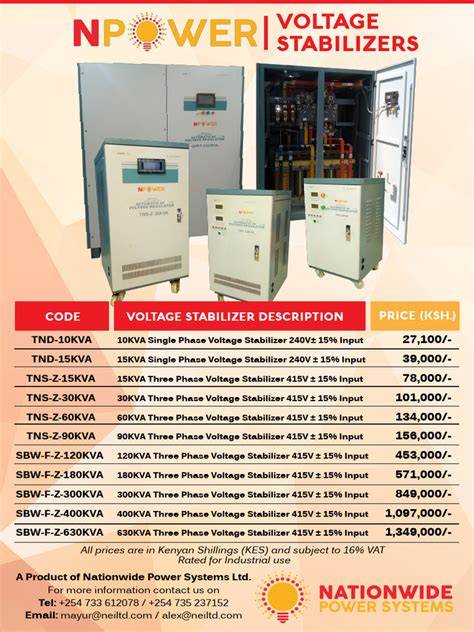 Voltage Stabilizers Price List - raincitystudios.com