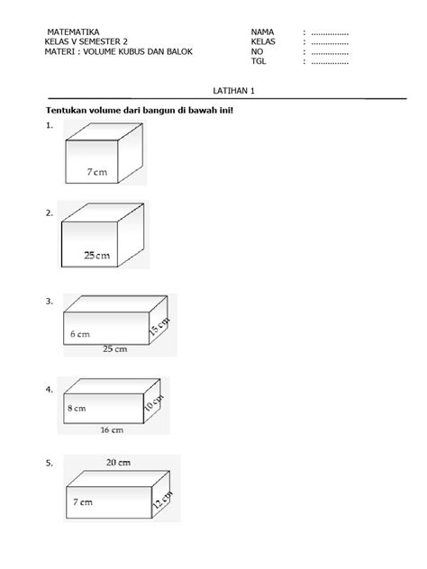 Volume Latihan - balustradellc