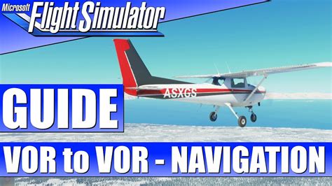 VOR to VOR Navigation am Beispiel der Cessna 152 - YouTube