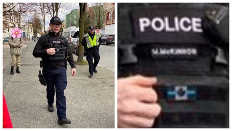 VPD officer spotted wearing unapproved thin blue line patch