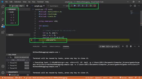 VS Code Build, Run and Debug in C++
