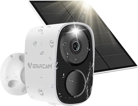 VStarcam CB54-TZ 3MP Wireless Solar Panel Battery Alarm CCTV Camera - balustradellc