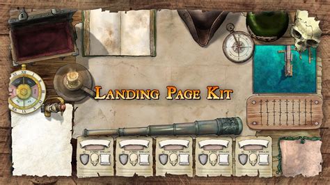 VTT Landing Page Kit by Limithron Limithron