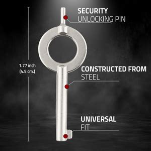 vulcanforce Handcuff Keys - Steel Universal Law Enforcement Hand Cuffs ... - balustradellc