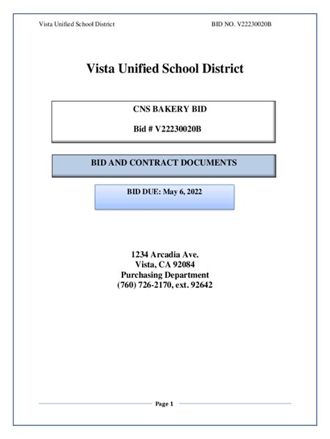 VUSD Calendars - Vista Unified School District