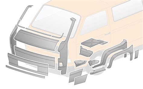 VW Type 25 Body Parts & Fittings Heritage Parts Centre UK