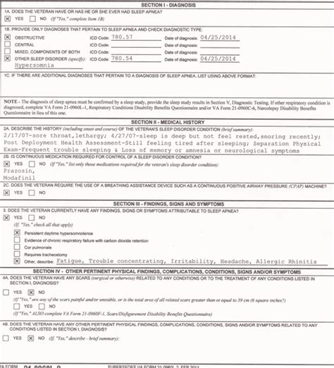 Va dbq sleep apnea. The chart below matches the Disability Benefits Questionnaires (DBQs) to medical conditions or symptoms to the corresponding Disability Benefits Questionnaire (DBQs). Examples are italicized. Tip: To do a quick search, hold down the "Ctrl" key and click on the "F" key. Enter your search in the text box and click next. 