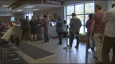 Va dmv wait times. Due to ever-changing customer traffic, wait times may change and vary from when you review online estimates. The data is updated every five minutes and is based on the current longest wait for each service type. Wait times begin once service tickets are issued. Hours of Operation: Monday - Friday: 8:00 a.m. - 5:00 p.m. Saturday: 8:00 a.m. - 5: ... 