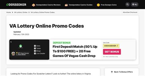 The Virginia Lottery online has unveiled two new instant win games available for play that have progressive "Big Money Jackpots.". The games, Cash Buster Multiplier and Prospector's Gold, join an expansive list of digital instant-win games. The online games aren't unlike slot machines.In fact, if you log into your VA Lotto Online account and play some instant win titles, you're .... 