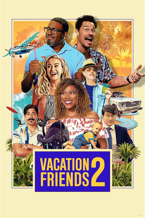 Vacation friend 2. Vacation Friends 2 (2023) R | Action, Adventure, Comedy, Crime. Watch options. Official Trailer. A couple who meets up with another couple while on vacation in Mexico, see their friendship takes an awkward turn when they get back home. Related Videos. 0:54. Exclusive Featurette. Vacation Friends 2. 0:55. 