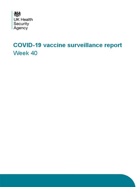 Vaccine Surveillance Report Week 40