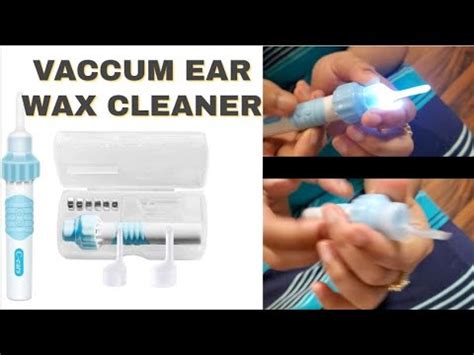 Vaccum ear wax cleaning Kit/Unboxing & review/Electric Ear Cleaner…