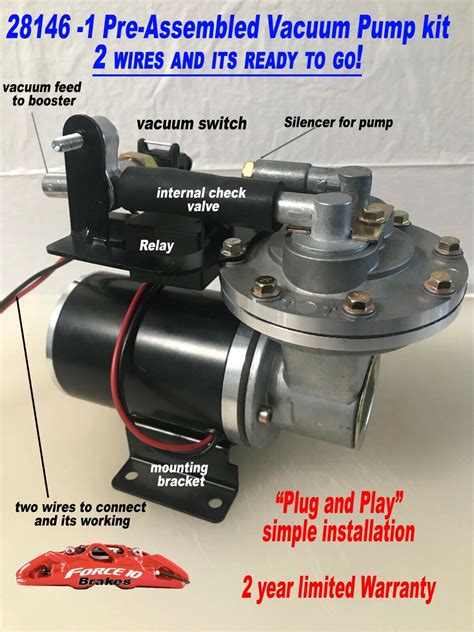 Vacuum Pumps For Brake Booster - Brake & Front End