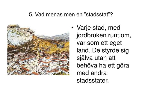 Vad är en stadsstat