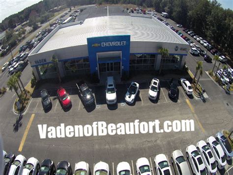 Nobody knows your vehicle like Vaden of Beaufort. 