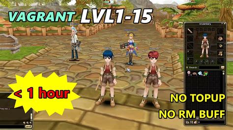 Vagrant Leveling in Flyff Universe YouTube