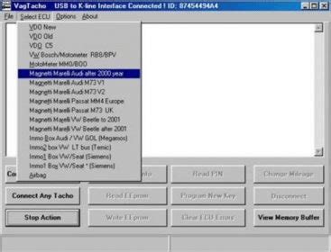 Vagtacho update. exe Vag-Tacho USB v.  Key updates include support for readi...