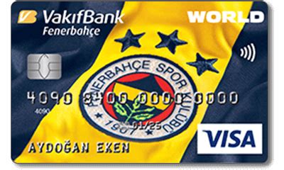 Vakıfbank fenerbahçe kredi kartı yıllık ücreti