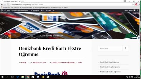 Vakıfbank kredi kartı ekstre öğrenme