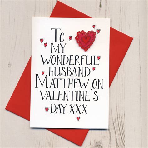 Valentine Card For Husband Printable