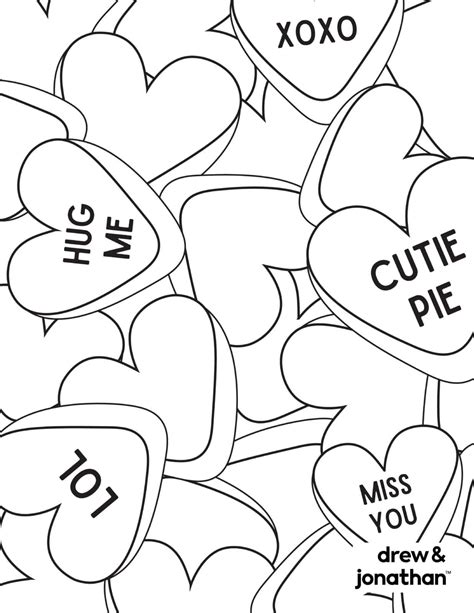 Valentine Coloring Sheets To Prin