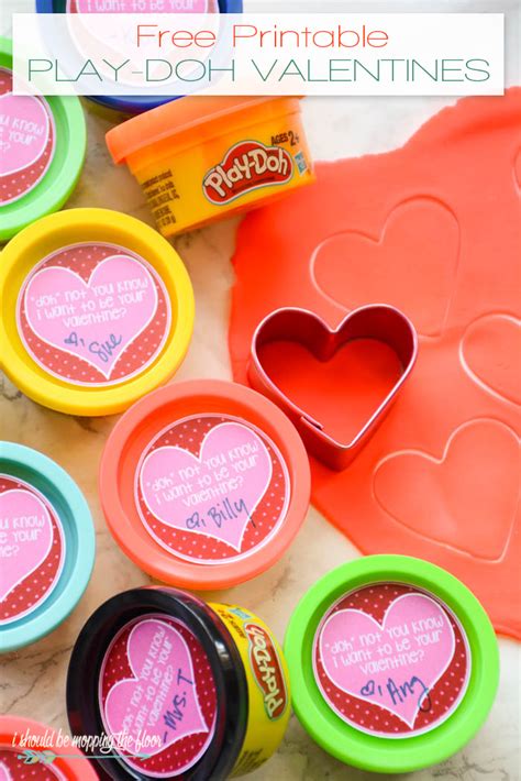 Valentine Sayings Play Doh Valentine C R A F T