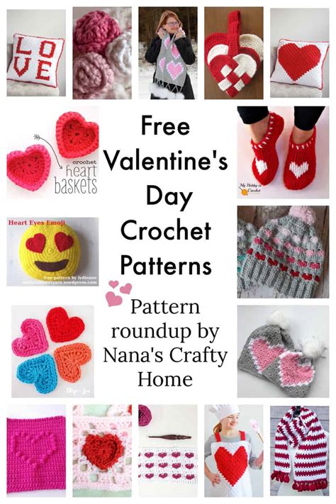 Valentines Day Crochet Patterns Free Pattern Roundup