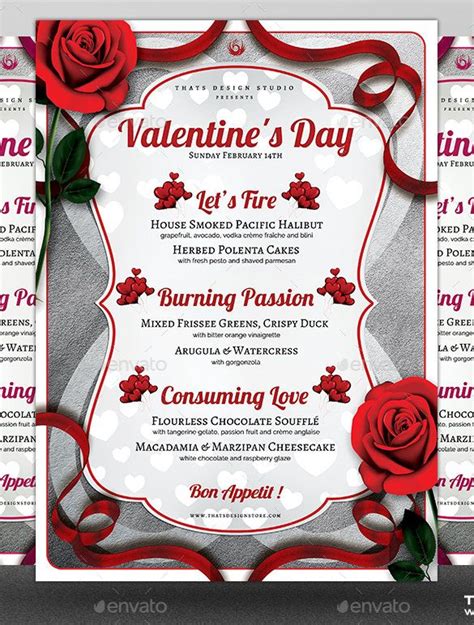 Valentines Menu 47+ Free Templates in PSD, EPS Format Download