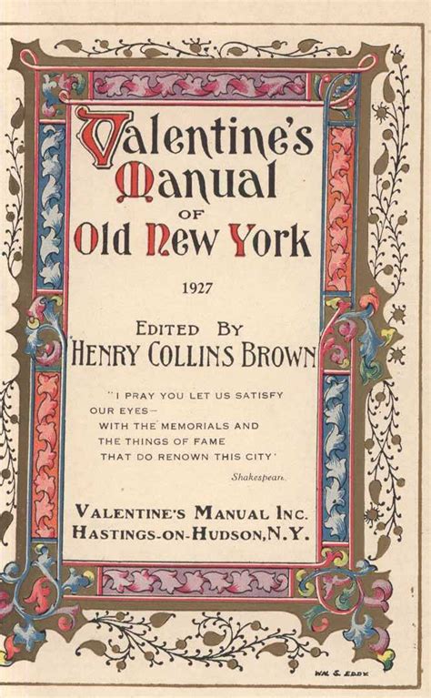 Valentines manual of the city of new york for 1927. - Movimento academicista no brasil, 1641-1820/22 [por] josé aderaldo castello..