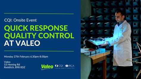 Valeo quality standards.  The Quality Assurance and Validation Team at Valeo is respons...