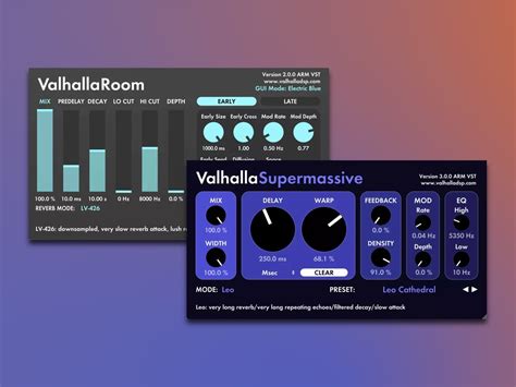Valhalla Room valhalladsp