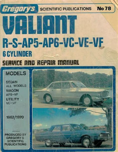 Valiant Engine Manual