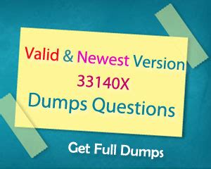 Valid 33140X Dumps Demo