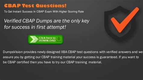 Valid Braindumps CBAP Questions