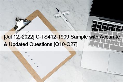Valid C-TS412-1909 Exam Sample