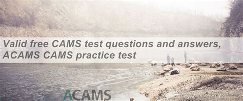 Valid CAMS-KR Exam Forum