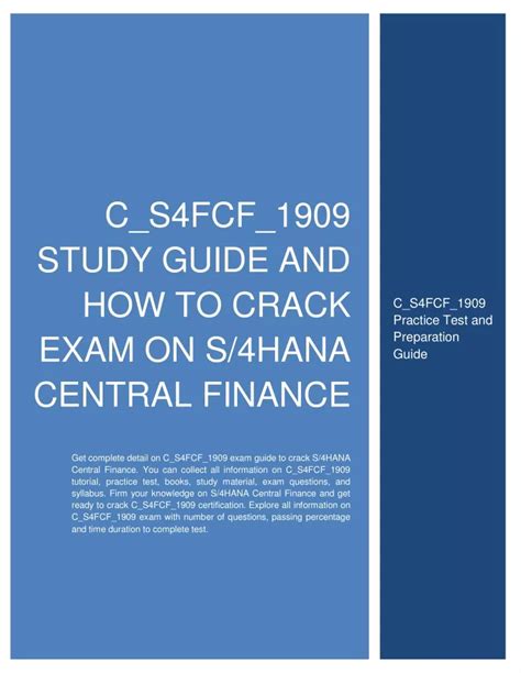 Valid C_S4FCF_1909 Study Notes