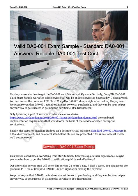 Valid DA0-001 Exam Bootcamp