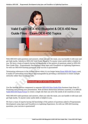 Valid DEX-450 Exam Cram