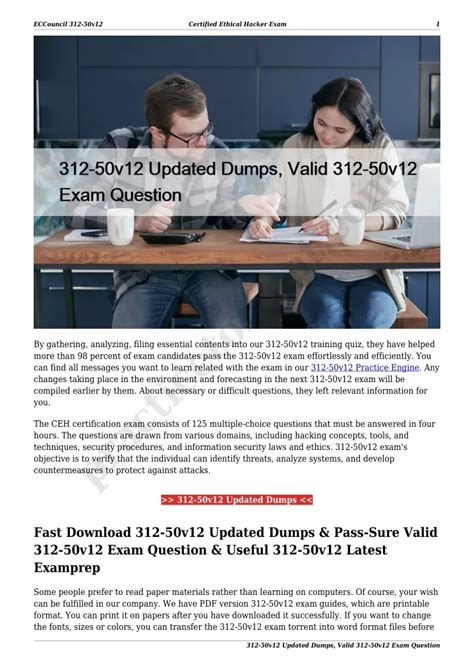 Valid Dumps 312-50v12 Questions