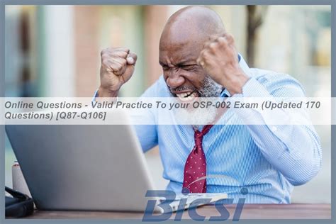 Valid Exam OSP-002 Braindumps