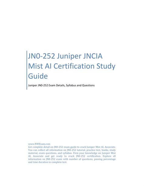 Valid JN0-252 Test Book